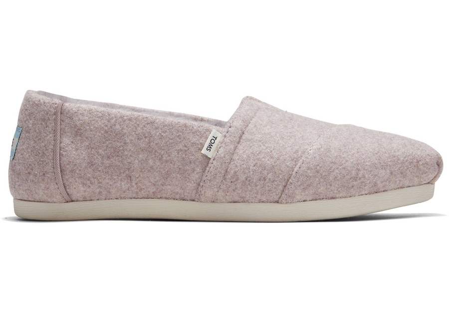 Toms Alpargata Felt Pale Mauve
