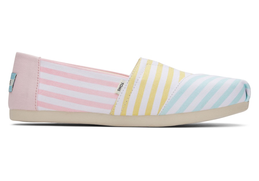 Toms Alpargata Stripes Pastel