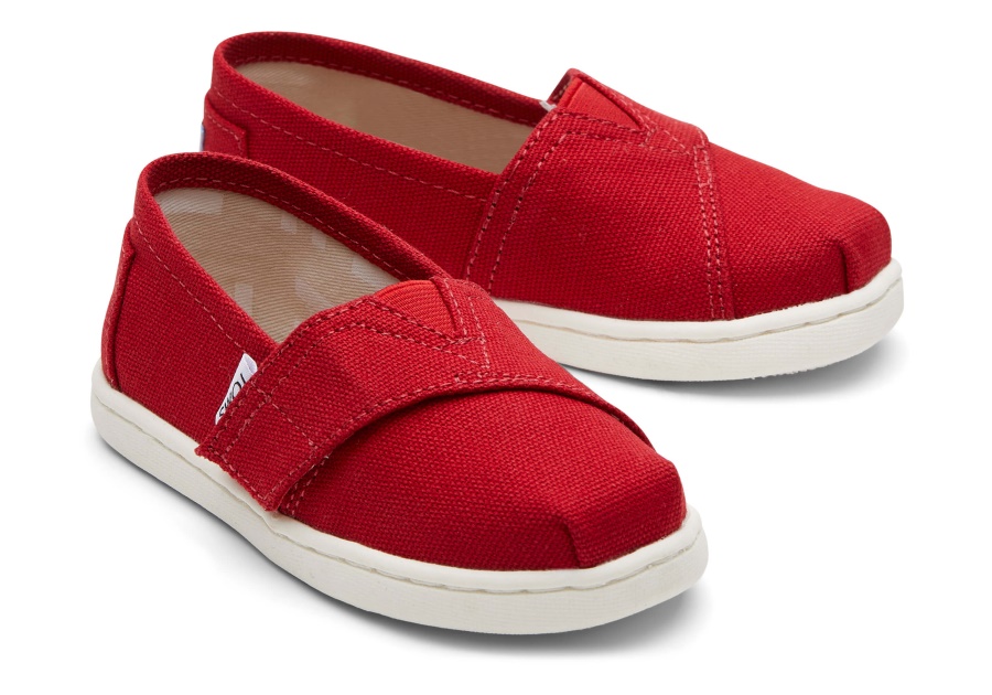 Toms Red Alpargata Red