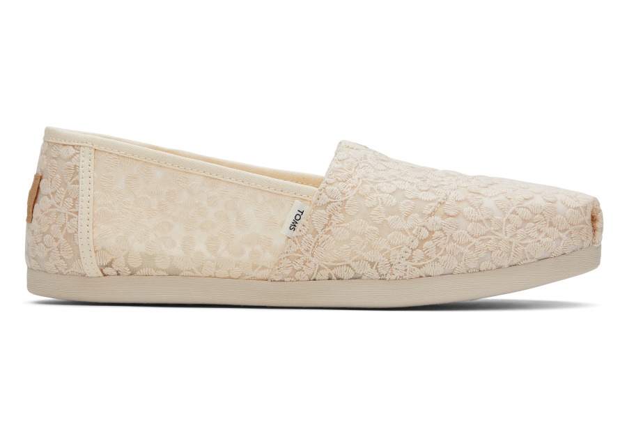 Toms Botanical Lace Alpargata Natural
