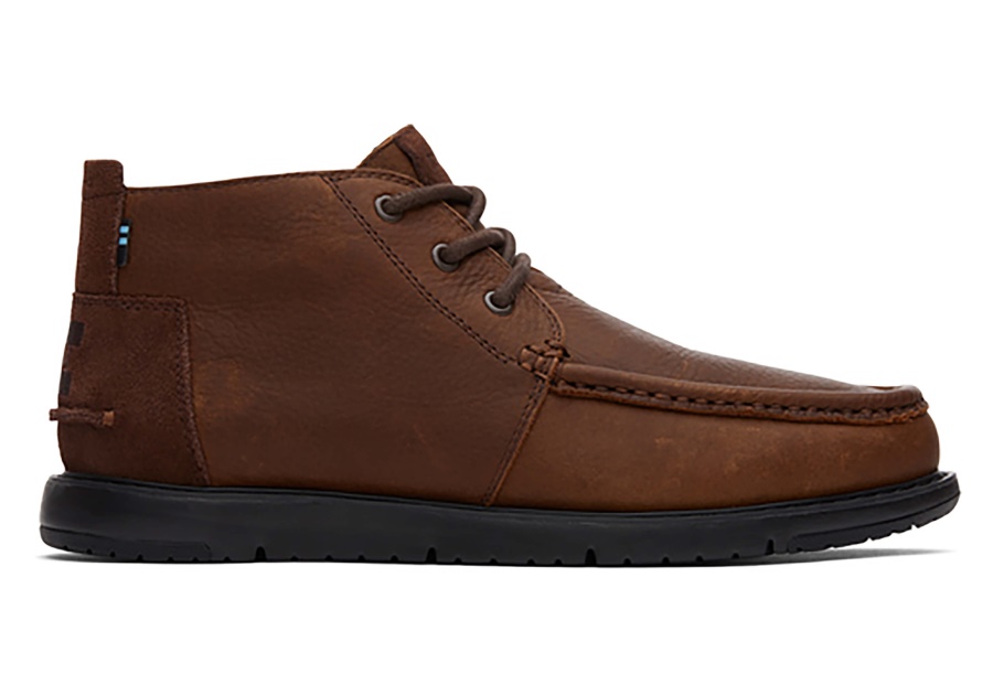 Toms Chukka Boot Water Resistant Chicory Brown