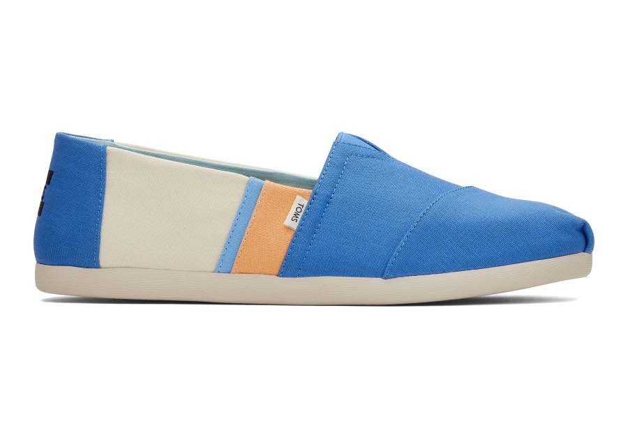 Toms Colourblock Alpargata Blue